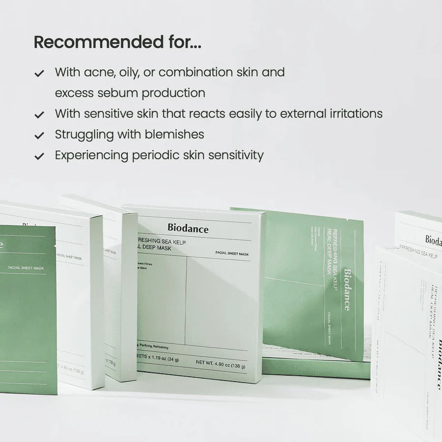 Biodance - Refreshing Sea Kelp Real Deep Mask