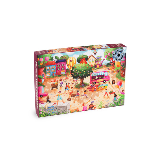 Trevell bloemenvierkant puzzel — 1000 stukjes