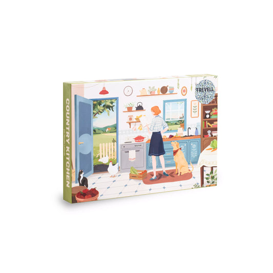 Country Kitchen puzzel van Trevell – 1000 stukjes