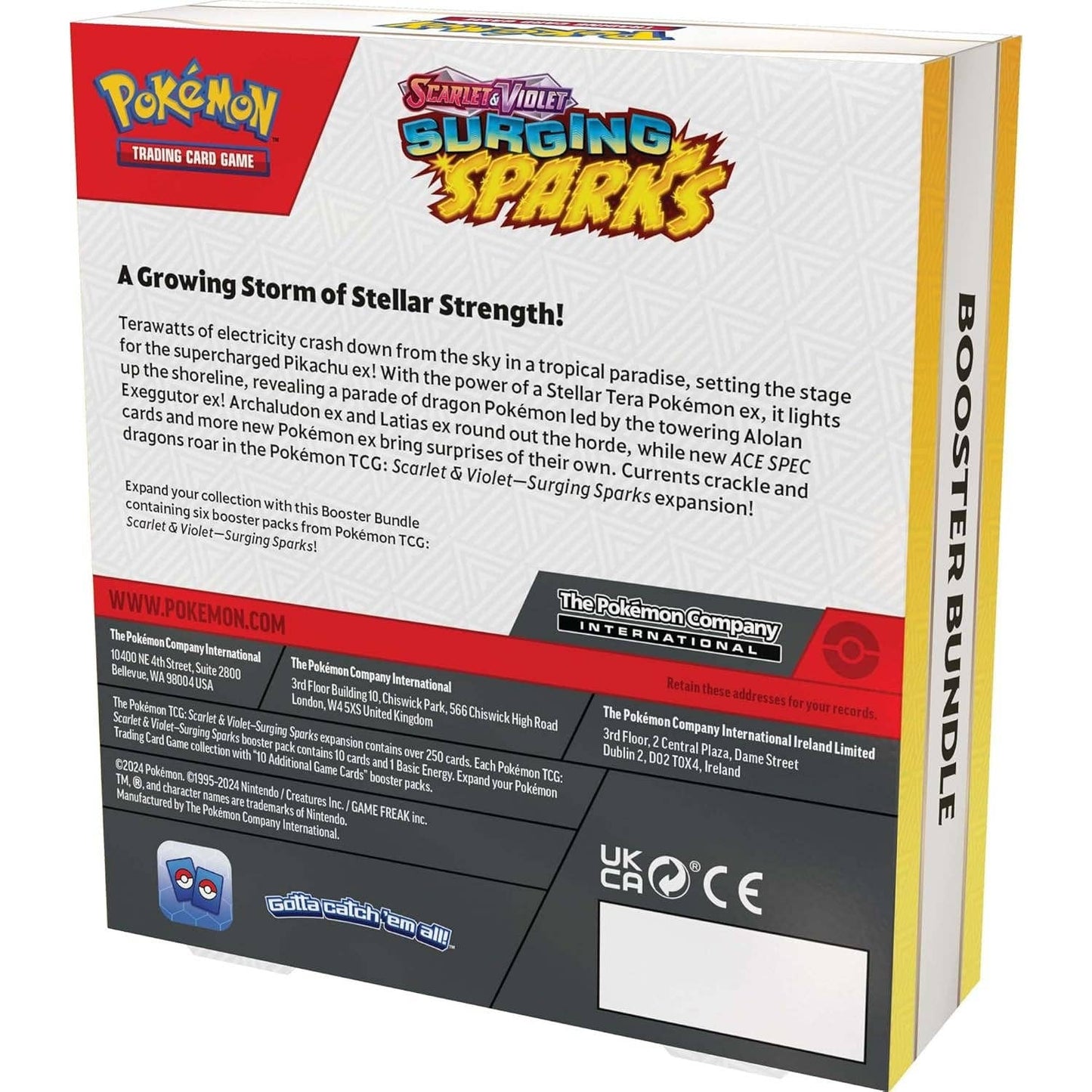 Pokémon Scarlet & Violet: Opwellende vonken Boosterset (ENG)