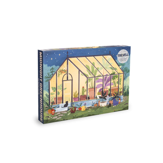 Midnight Greenhouse puzzel - Trevell - 1000 stukjes