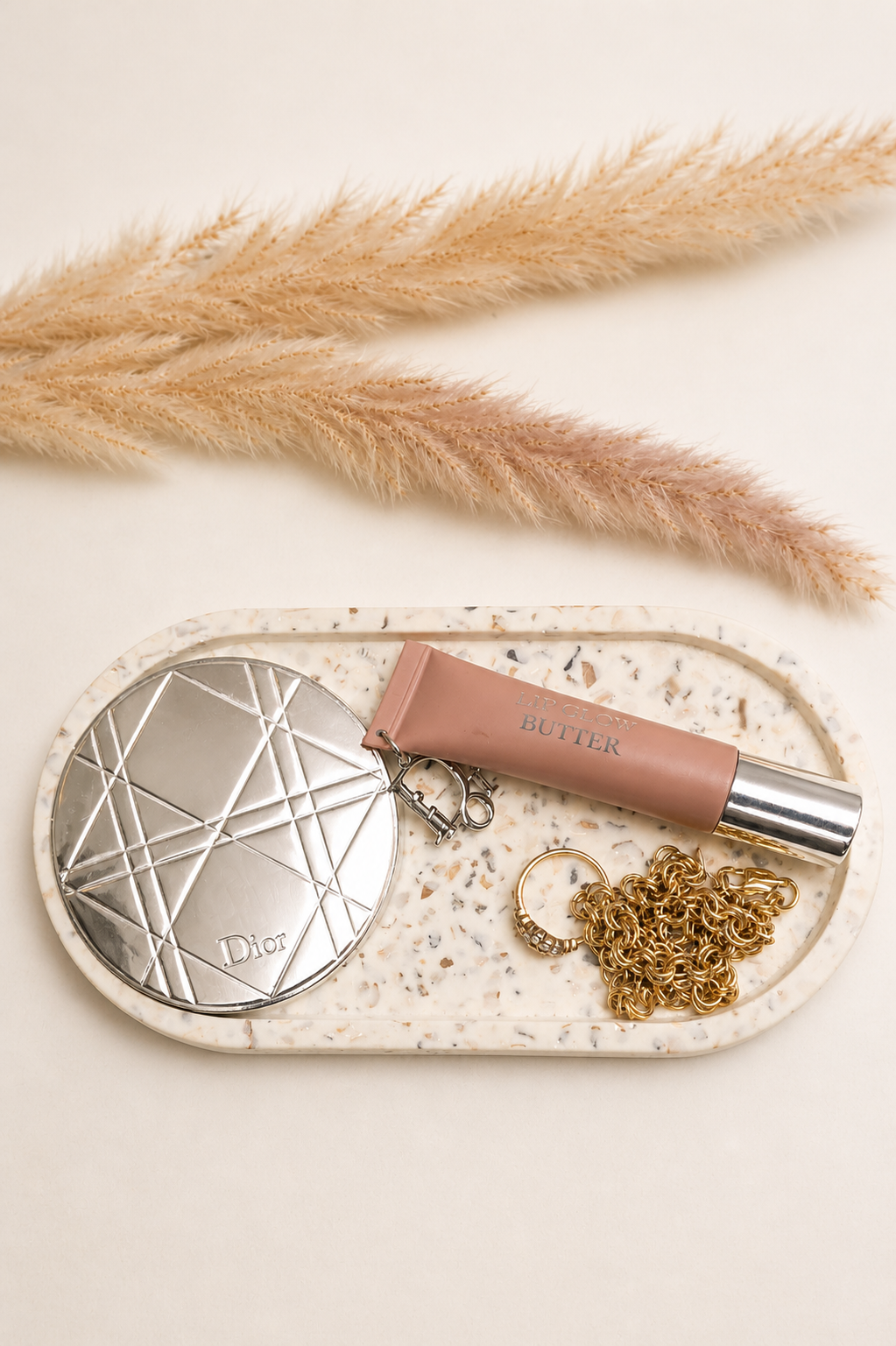 Terrazzo schaal – Soft Sand