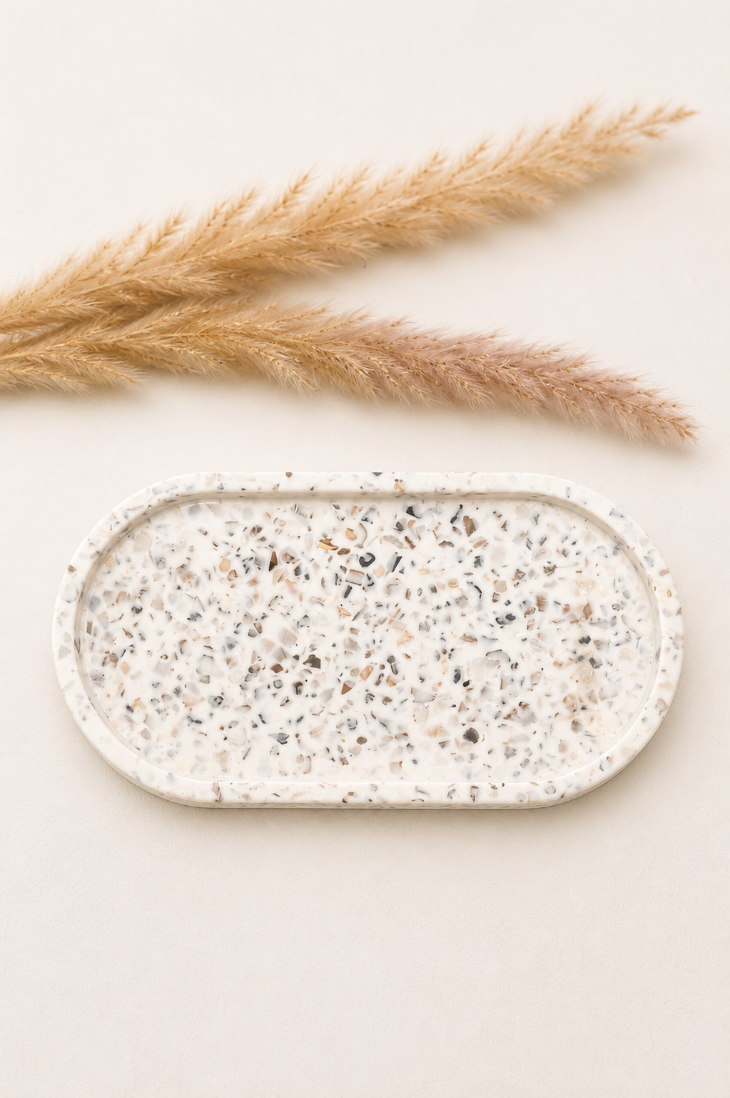 Terrazzo schaal – Soft Sand